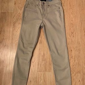 Aeropostale High Waisted Tan Jegging